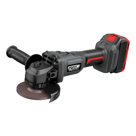Amoladora Equus 20v Pro Series Motor S/ Carbones C/1 Bateria
