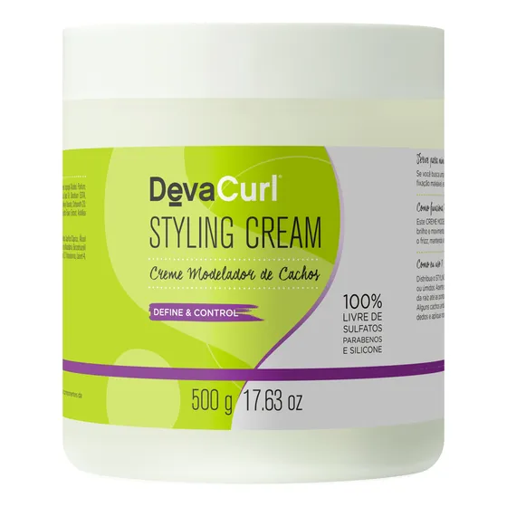 Deva Curl Styling Cream - Creme De Pentear 500g Blz