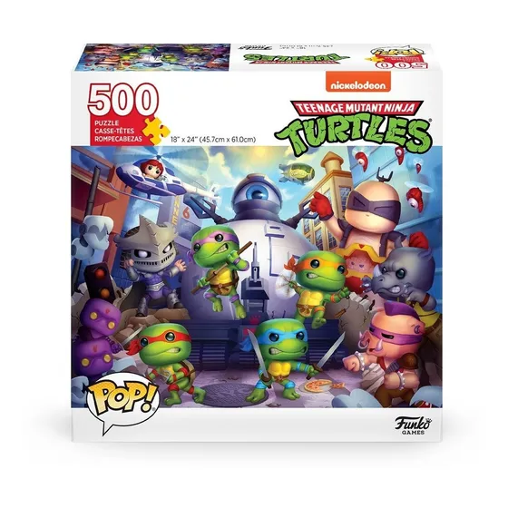 Funko Games! Puzzle De 500 Pcs Tortugas Ninja
