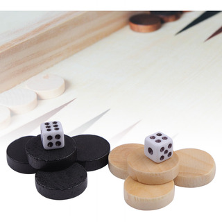 32 Piezas De Backgammon, Fichas Y Ajedrez Para Niños 32 Piezas De Backgammon, Fichas Y Ajedrez Para Niños