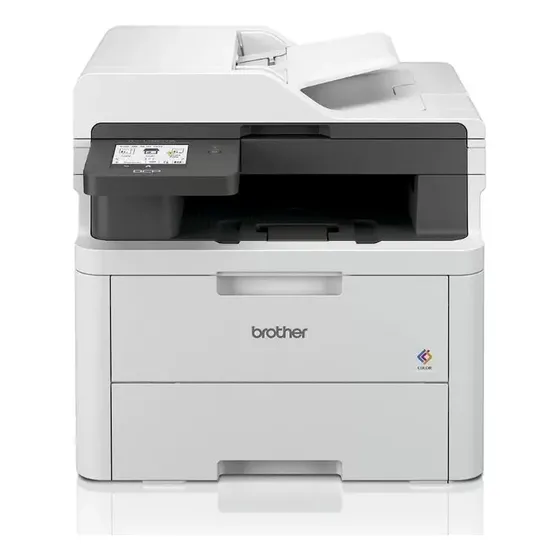 Láser/LED multifuncional Brother DCP-L3560CDW, color Wifi, 110 V, color blanco, 127 V