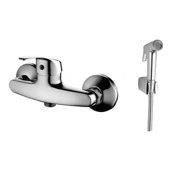 Griferia Baño Ducha Higiénica Bidet  Agua Fría Y Caliente