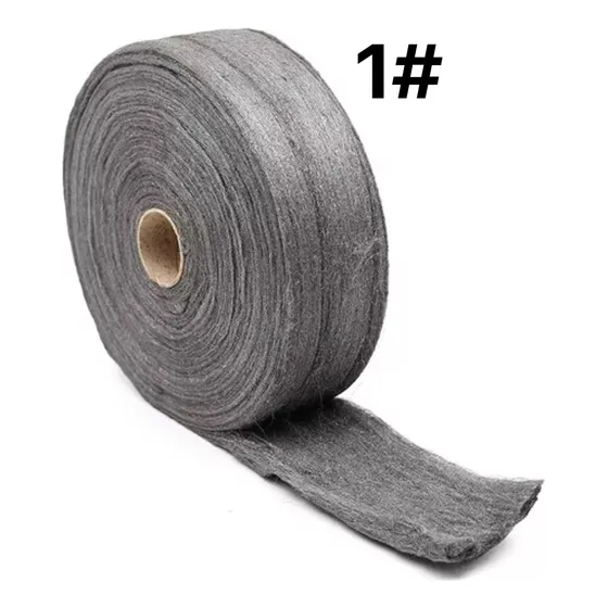 Rollo Carrete Lana De Acero Grado Medio #1 Pulir Preparar