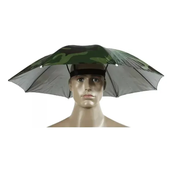Guarda Sol Chuva De Cabeça Protetor Proteção - Grande