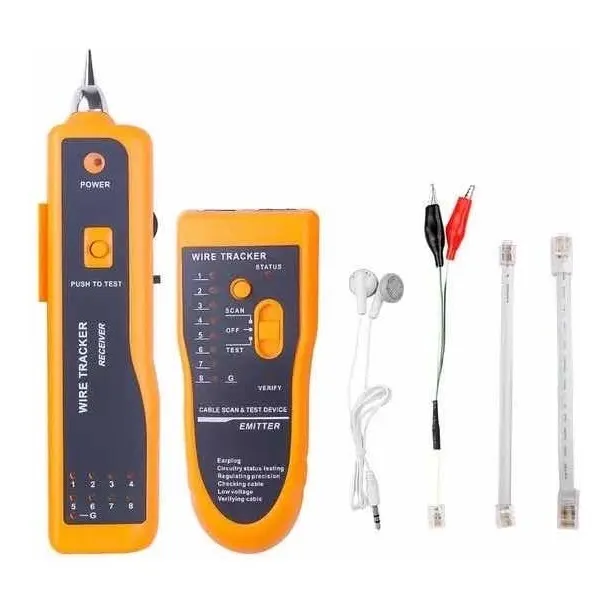 Tester Para Cable Red Lan Rj45 Y Rj11 Wire Tracker