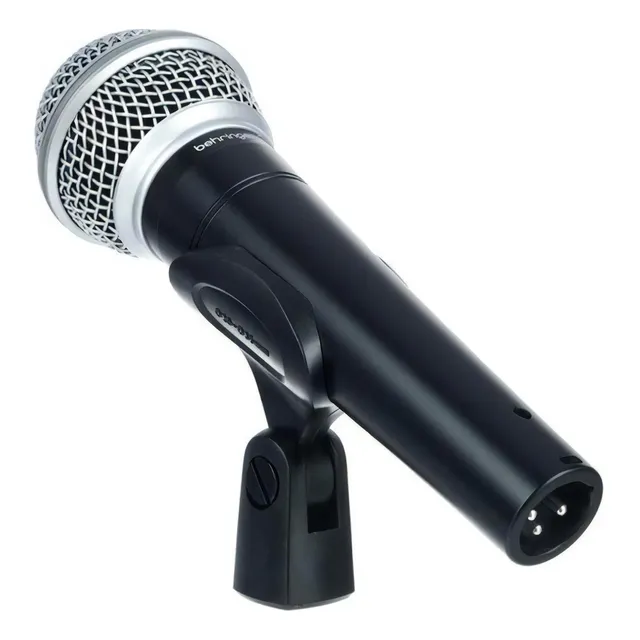 Micrófono Dinámico Behringer Sl 84c Cardioide De Mano Color Negro/gris