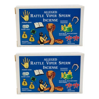 5 Juegos De Inciensos De Esperma De Víbora De Cascabel 1 Y 2 5 Juegos De Inciensos De Esperma De Víbora De Cascabel 1 Y 2