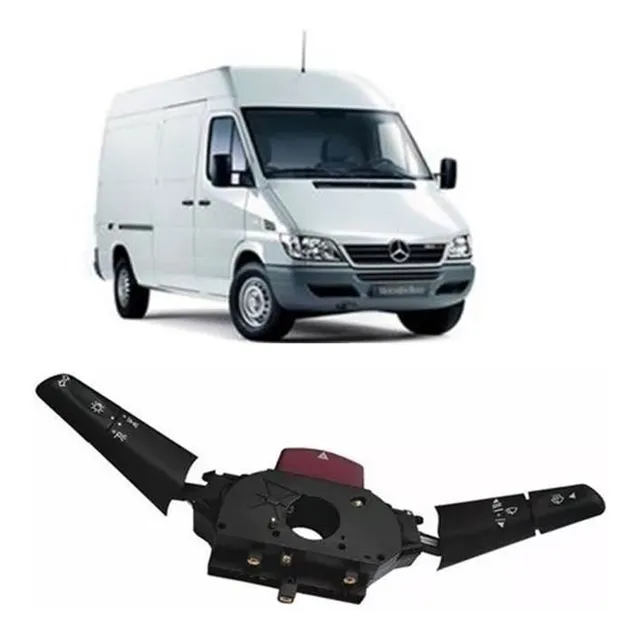 Llave Palanca Luces Baliza Limpia Sprinter  310 313 413 Cdi