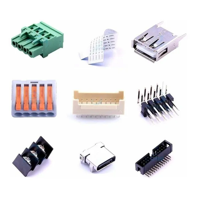2 Pcs Number Of Per Row 5 1 Curved Pin Fence Terminal