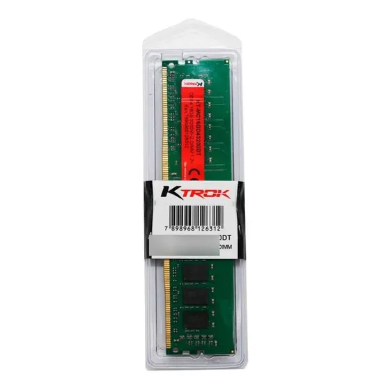 Memória 16gb Ddr4 3200mhz Ktrok - Kt-mc16gd43200dt
