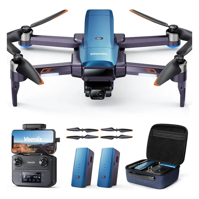 Dron P/adultos C/cámara 4k, 3 Km, 70min, Veeniix V11