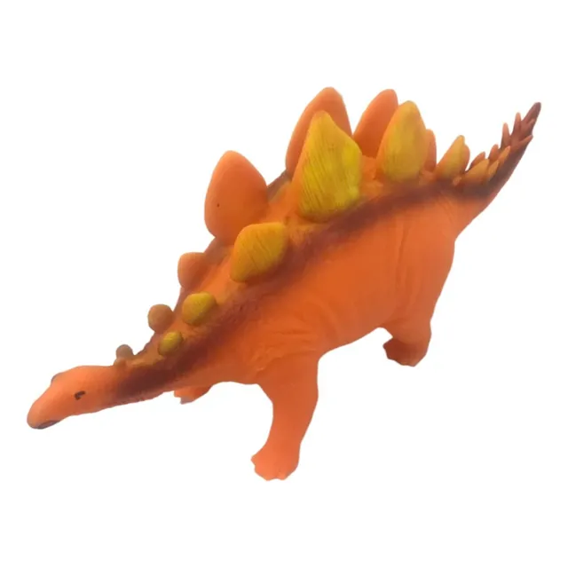 Dinosaurio Tiranosaurio Rex Gigante Goma Blanda 50cm