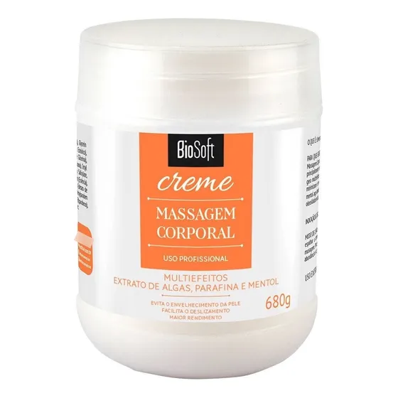 Creme Para Massagem Bio Soft Multiefeitos 680g
