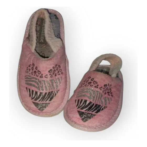Pantuflas Para Niña Talla 26/27 Usada Excelente Condiciones