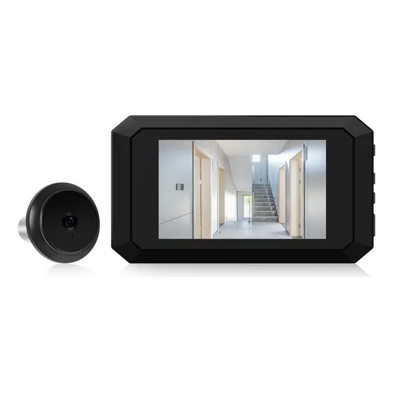 Porta Digital De Olho Mágico Com Bateria Recarregável De Web