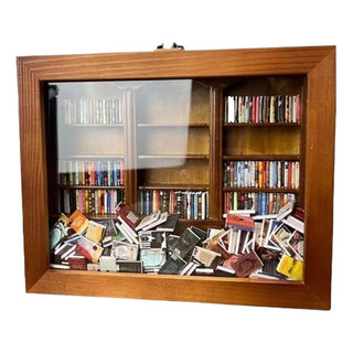 Anxiety Bookshelf, Get Rid Of Anxiety, Wooden Mini Shake Anxiety Bookshelf, Get Rid Of Anxiety, Wooden Mini Shake