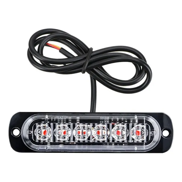 Faro Led Auxiliar Moto Trailer Universal Flash Destellante
