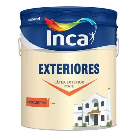 Exteriores Inca Latex Exterior 4l -  Nalon