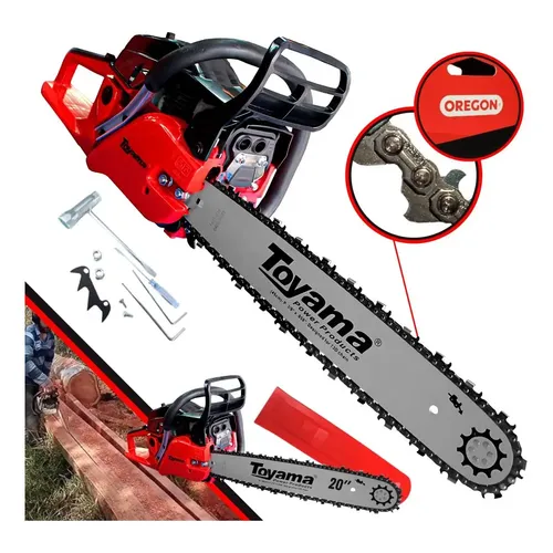 Motosserra 2t 56cc 50cm 3/8 X.058 73d Tcs58x-20 Toyama Cor
