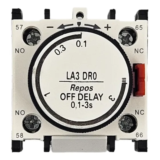 Bloque Temporizador Para Contactor