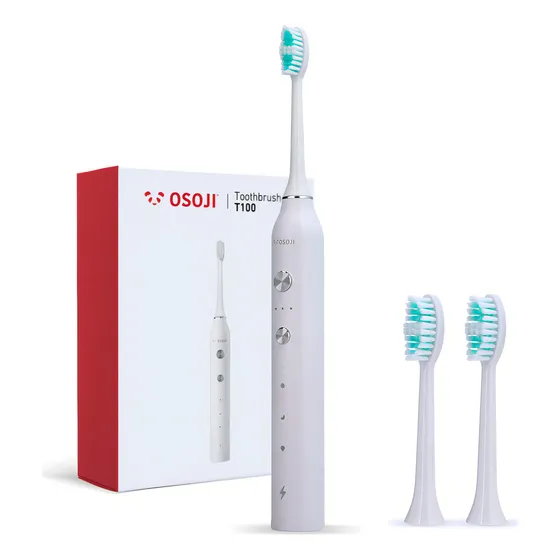Osoji T100 cepillo dental eléctrico ultrasónico recargable color blanco