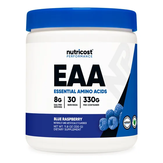 Eaa Powder Nutricost 30 Porciones Con Sabor A Frambuesa Azul