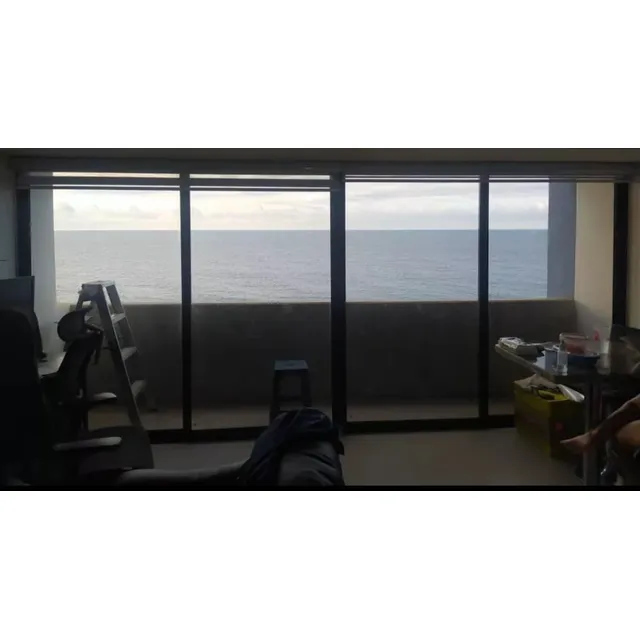 Ventana Antiruido Corrediza Usada Vidrio Templado Negro