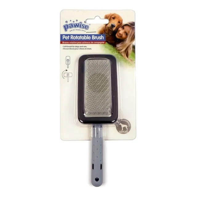 Peluquería Cepillo Para Perros Y Gatos Con Púas Rotable