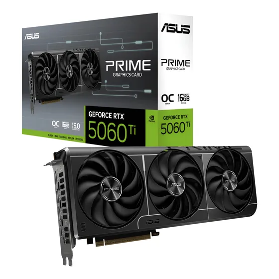 Mercado Livre Placa De Vídeo Asus Prime Geforce Rtx 5060 Ti Oc 16gb Gddr7 image
