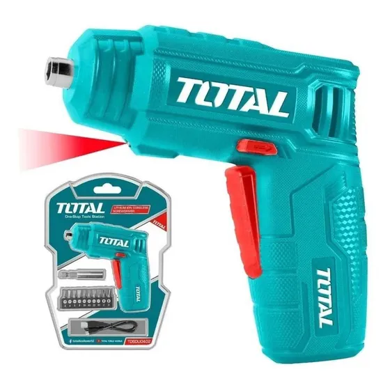 Destornillador inalámbrico Total Atornillador Tsdli0402 4V 50 Hz/60 Hz