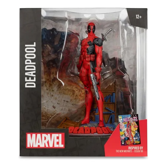 Deadpool New Mutants #98 Escala 1:10 Mcfarlane Figura Posada