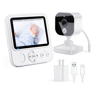 Monitor De Video Para Bebés Con Cámara De Visión Nocturna Monitor De Video Para Bebés Con Cámara De Visión Nocturna