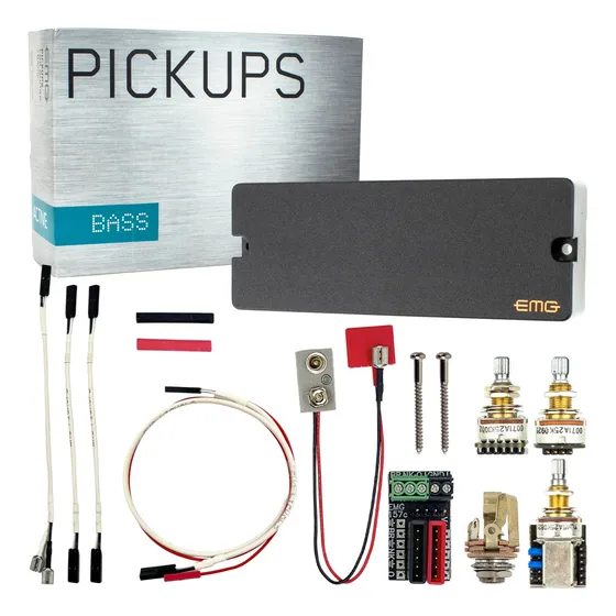 Captador Ativo 40tw Para Baixo 5 Cordas Dual Emg