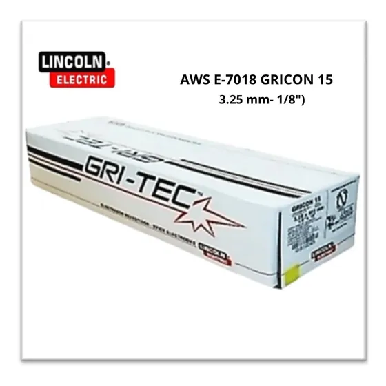 Electrodo Gricon 15 E7018 3.25 Mm-1/8 Lincoln Oferta