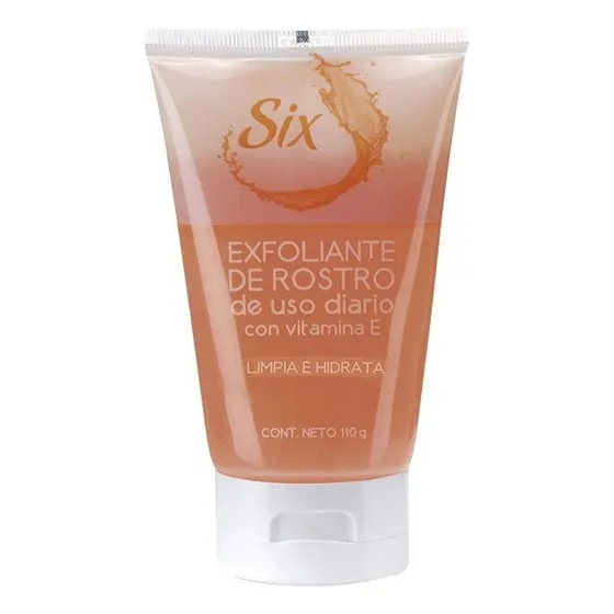 Exfoliante Para Rostro Uso Diario 110 Ml Six