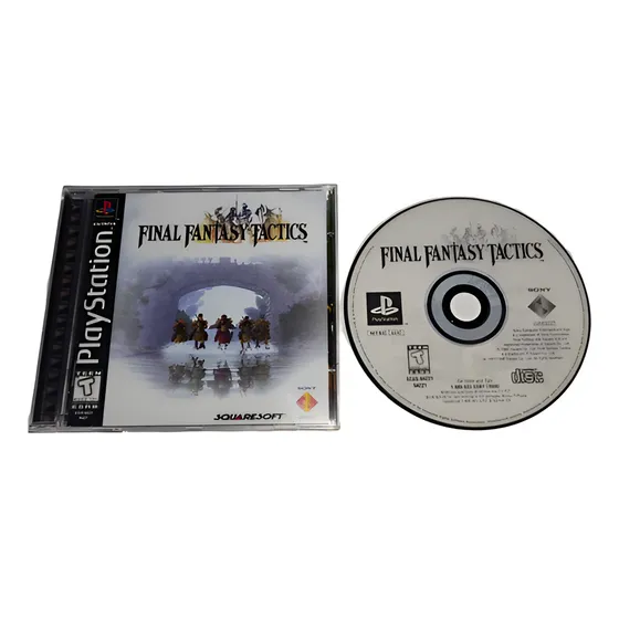 Final Fantasy Tactics Patch Mídia Preta 