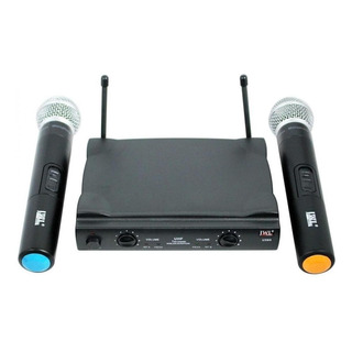 Microfones Sem Fio Jwl U-585 Duplo Uhf Profissional + Maleta Microfones Sem Fio Jwl U-585 Duplo Uhf Profissional + Maleta