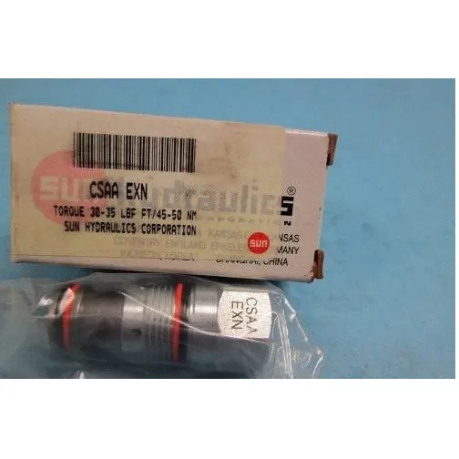 Cartucho Hidraulico Sun Hydraulics Cartridge Csaa-exn