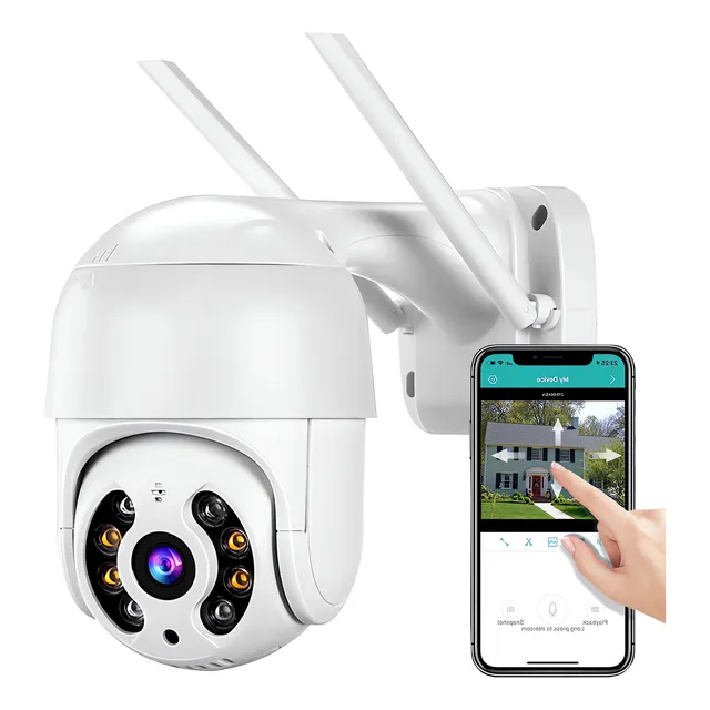 Camara Ip Wifi Externa Fhd, 2k, 3k Y 4k Alarma Acceso Remoto
