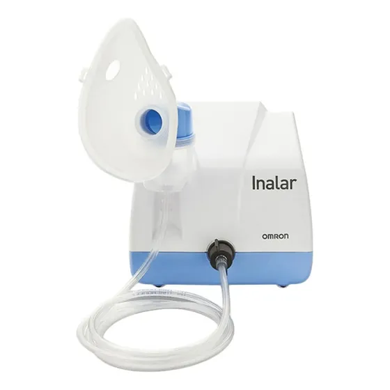 Inalador Nebulizador Compressor Inalar Compact Omron Ne c701 Cor Branco 127/220V