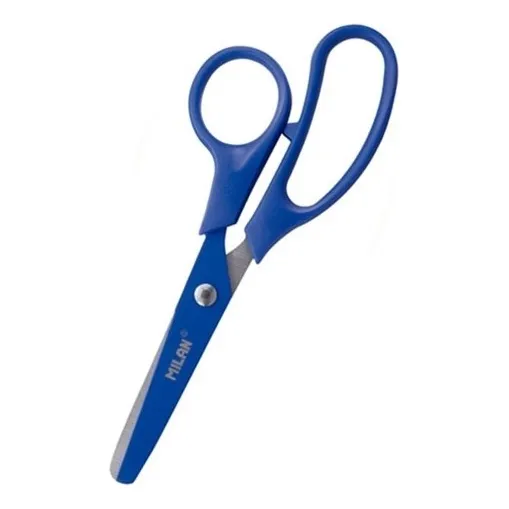 Tijera Escolar 13.4cm Basic Colors Azul Ref.1412081051