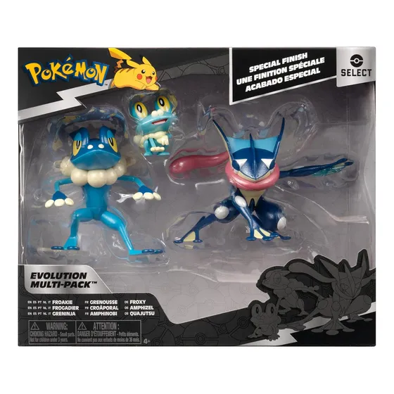 Pokemon Froakie+ Greninja + Frogadier Selec
