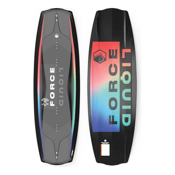 Prancha Wakeboard Liquid Force Factory 144 Na Caixa Nova Preto 144 Cm 1.168 M