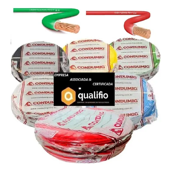 Cabo Fio Flexível 4mm Condumig 100 Metros Líder Em Vendas