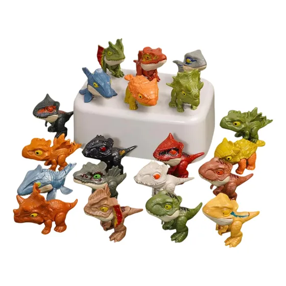 Set 10 Dinosaurios Juguete Niños