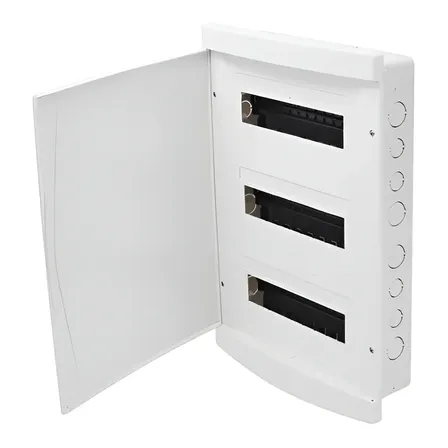 Tigre 27/36 C/barramento Quadro De Distribuição Disjuntores