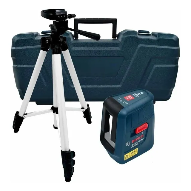 Nivel Láser Bosch Nivelox GLL 3 X alcance 15m con trípode y maletín Lazer Rojo