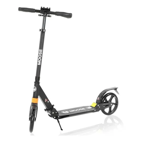 Monopatin Urban Pro C/ Suspension Moose - Ideal Adultos Color Negro