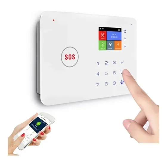Kit Sistema De Alarma Seguridad Wifi Gsm Casa Local Empresa