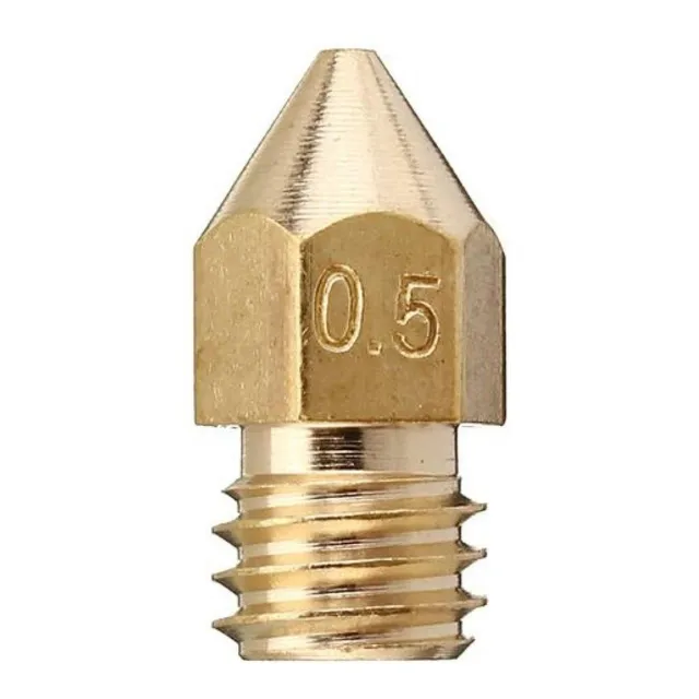 Nozzle 0.5 Mm Pico Bronce Hot End Mk8 M6 1.75